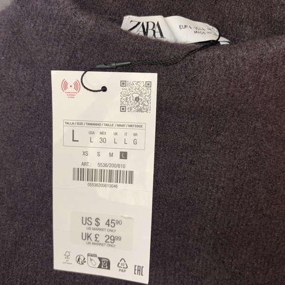 ZARA Soft Knit Short Sweater - Picture 8 of 8